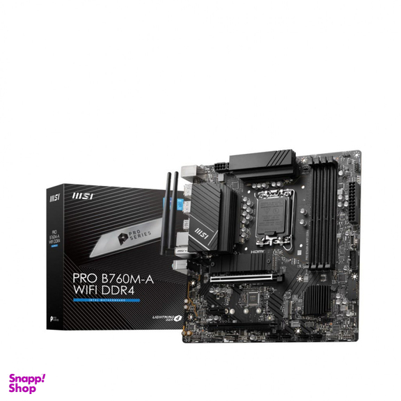 مادربرد ام اس آی مدل PRO B760M-A WIFI DDR4