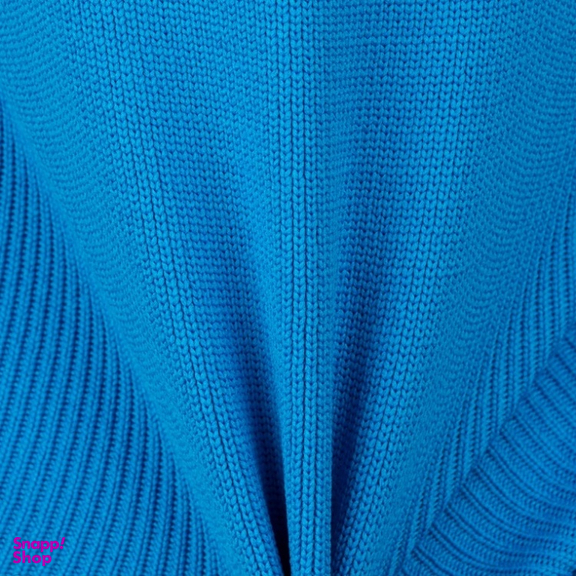 تاپ بافت زنانه مدل GD-o-17163432 رنگ آبی