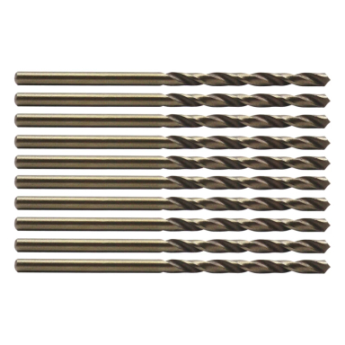 مته کبالت ام زد مدل YP-HSS-SIZE2.5 سایز 2.5 میلی متر مجموعه 10 عددی