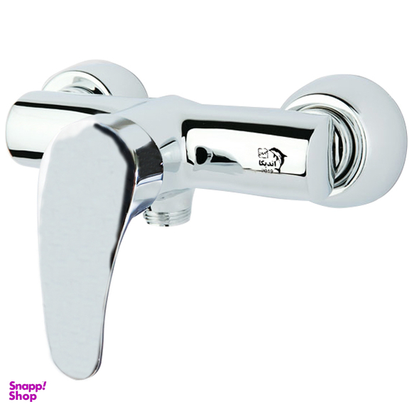 شیر توالت و شیر روشویی اندیکا مدل پریا به همراه شلنگ مجموعه 3 عددی