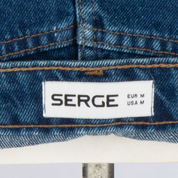 شلوار جین زنانه سرژه مدل 221164 رنگ آبی