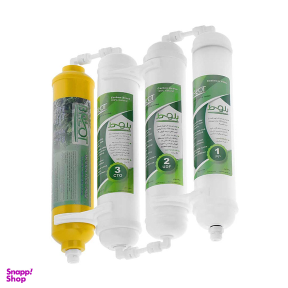 فیلتر تصفیه آب یخچال و فریزر بلوط مدل گیاهی BL 401 مجموعه 4 عددی