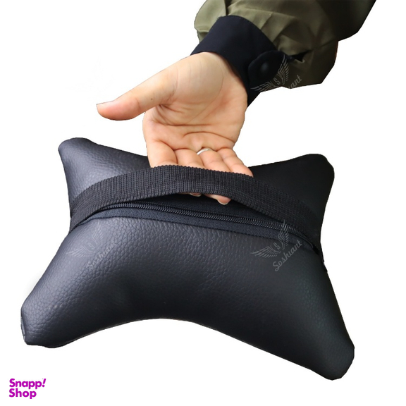 پشت گردنی صندلی خودرو طرح آرم پژو کد P