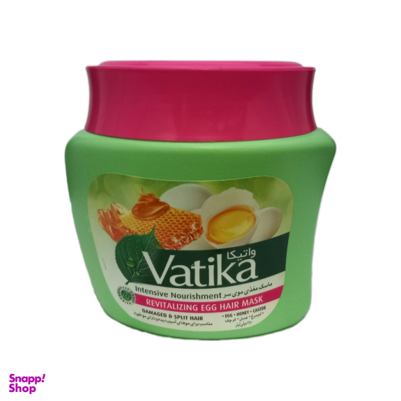 ماسک مو واتیکا مدل عسل و تخم مرغ حجم 350 میلی لیتر