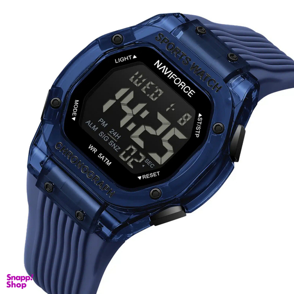 ساعت دیجیتال نیوی فورس مدل Naviforce Nf7113 رنگ آبی