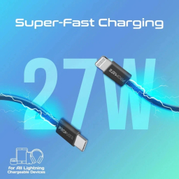 کابل شارژ سریع Type-C به Lightning پرومیت مدل ECOLINE-CI120 طول 1.2 متر
