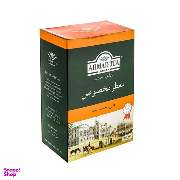 چای سیاه معطر مخصوص احمد وزن 100 گرم