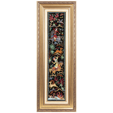 تابلو فرش دستباف سی پرشیا مدل شکارگاه کد 903709