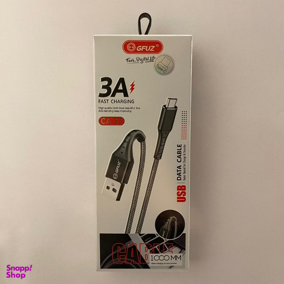 کابل دیتا USB به MicroUSB جیفوز کد CA-53 طول 1 متر