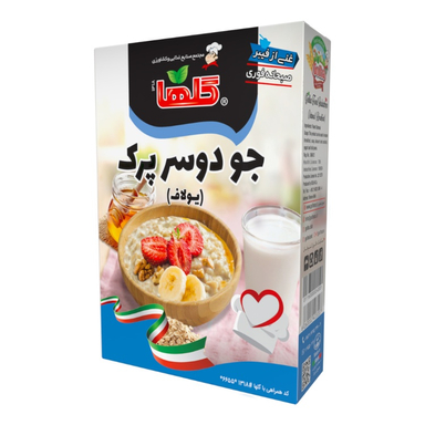 جو دوسر پرک یولاف گلها وزن 200 گرم