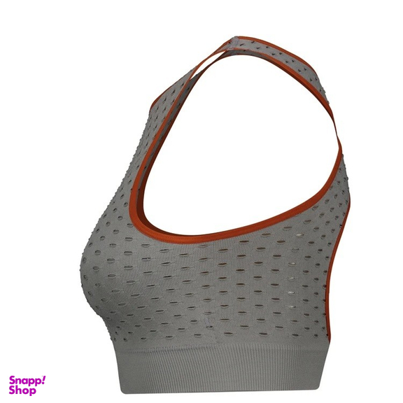 ست نیم تنه کراپ و لگینگ ورزشی زنانه دریم اسلیم کد T795796 رنگ طوسی