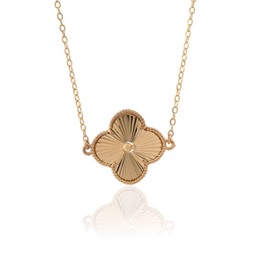 گردنبند طلا 18 عیار زنانه داریم مدل ونکليف طلايی