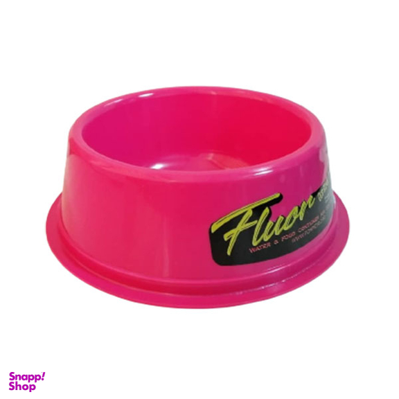 ظرف آب و غذای سگ و گربه هپی پت مدل فلور سایز مدیوم M