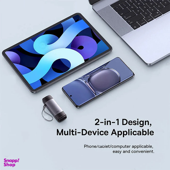 کارت خوان Type-C/USB باسئوس مدل WKQX060113