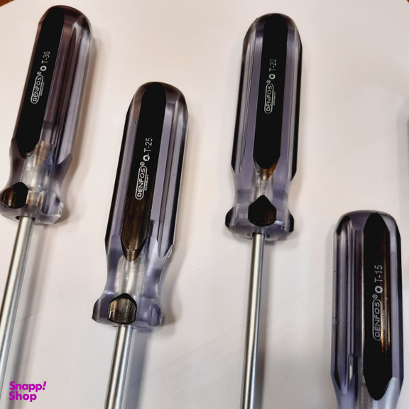 پیچ گوشتی ستاره ای دنفوس مدل YP-JH225690 مجموعه 5 عددی