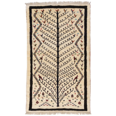 گبه دستباف سی پرشیا کد 122470 سایز 1.97x1.11 متر