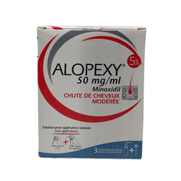 محلول رشد مو مدل ALOPEXY 5٪ مناسب آقایان مجموعه 3 عددی