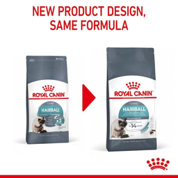 غذای خشک گربه رویال کنین مدل new Hairball وزن 2 کیلوگرم