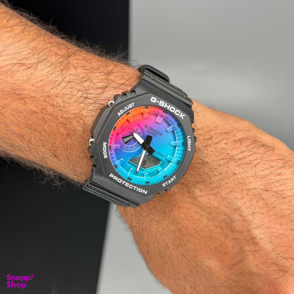 ساعت مچی عقربه ای مردانه کاسیو مدل جیشاک 2100 کد 29BAR