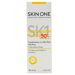 فلوئید ضد آفتاب اسکین وان با +SPF50 حجم 40 میلی لیتر