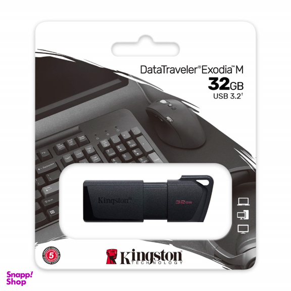 فلش مموری کینگستون مدل Exodia M ظرفیت 32 گیگابایت