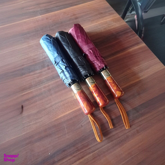 چتر اتومات آر اس تی مدل دسته چوب براق کد X8003