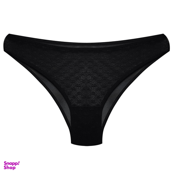 ست شورت و سوتین زنانه برتا مدل فنردار کد 5110-2430-HB رنگ مشکی