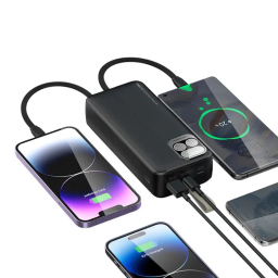 پاوربانک رسی مدل RPB-P38 ظرفیت 30000 میلی آمپر ساعت