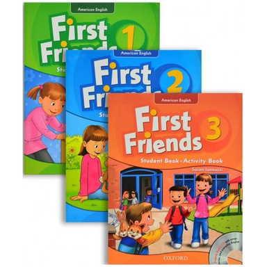 فلش کارت American First Friends اثر Susan Lannuzzi انتشارات Oxford مجموعه 3 عددی