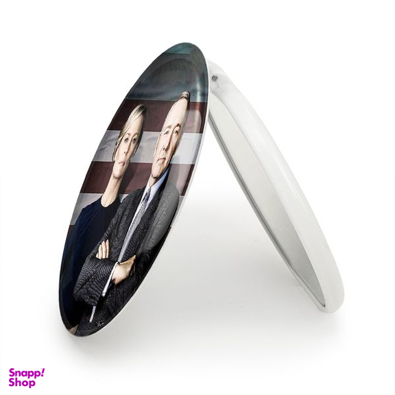 آینه جیبی خندالو طرح سریال House Of Cards مدل تاشو کد 28154