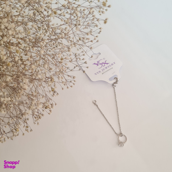 آویز ساعت زنانه وای اس ایکس مدل تک نگین