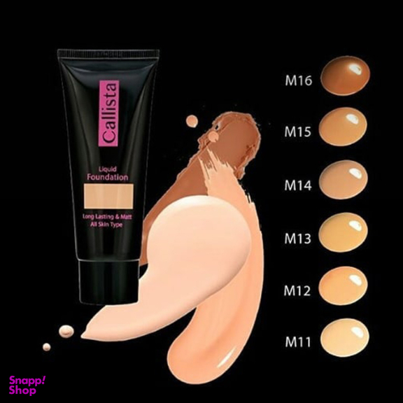 کرم پودر کالیستا مدل Long Lasting & Matt حجم 35 میلی‌ لیتر