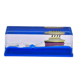دکوری مدل کشتی تایتانیک و کوه یخ معلق کد 01