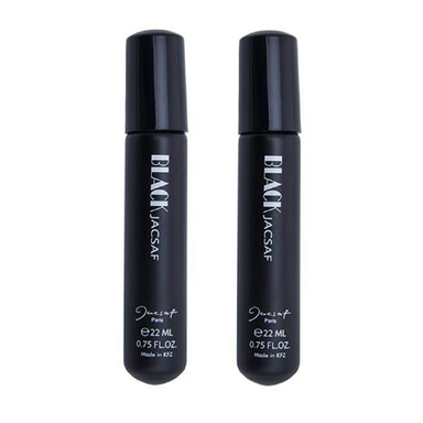 ادوپرفیوم جیبی مردانه ژک ساف مدل Black حجم 22 میلی لیتر مجموعه 2 عددی