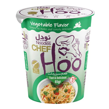 نودل لیوانی شف هو طعم سبزیجات وزن 65 گرم