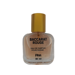 عطر جیبی زنانه پینک ویژوآل مدل Baccarat Rouge