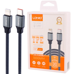 کابل تبدیل Type-C به Lightning الدینیو مدل LC441i طول 1 متر