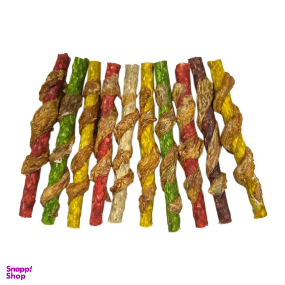 تشویقی مانچی سگ شهر پت مدل ایز گود مدادی دورپیچ مرغ بسته 10 عددی