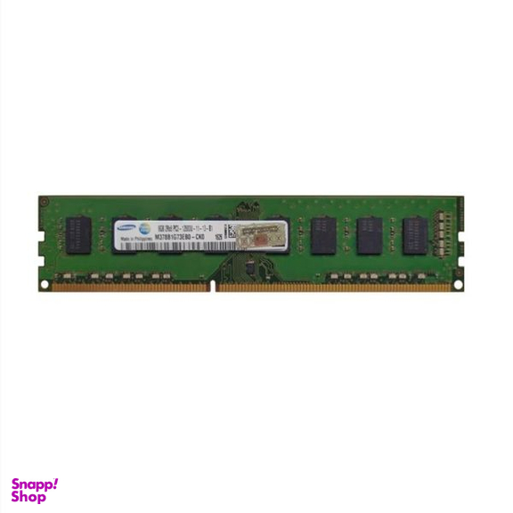 رم دسکتاپ DDR3 تک کاناله 12800 مگاهرتز سامسونگ مدل M378B1G ظرفیت 8 گیگابایت