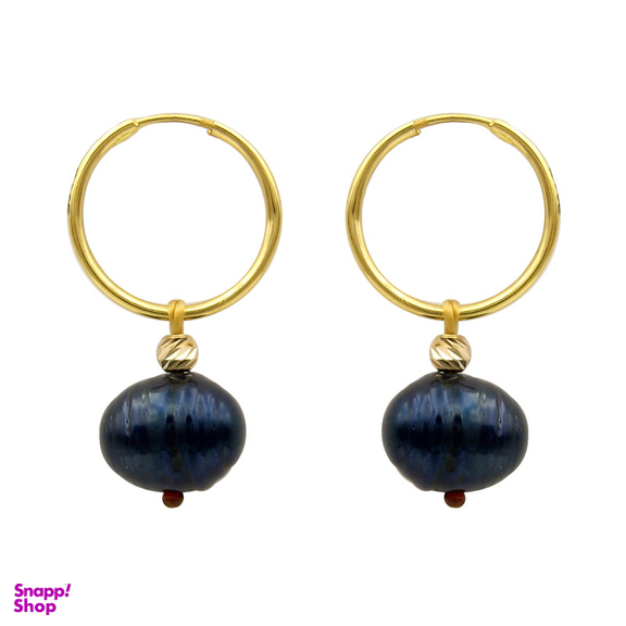 گوشواره طلا 18 عیار زنانه کاپانی مدل ke027