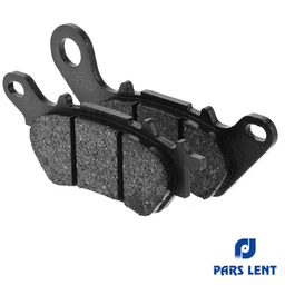 لنت ترمز جلو موتور سیکلت لنت پارس مدل 50026 مناسب برای تی وی اس ویگو