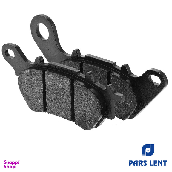 لنت ترمز جلو موتور سیکلت لنت پارس مدل 50026 مناسب برای تی وی اس ویگو