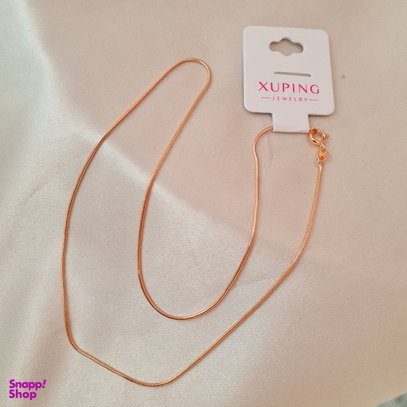 زنجیر زنانه ژوپینگ مدل هرینگبون کد MK
