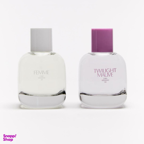 ادوتویلت زارا زنانه مدل Femme & Twilight Mauve حجم 90 میلی لیتر مجموعه 2 عددی