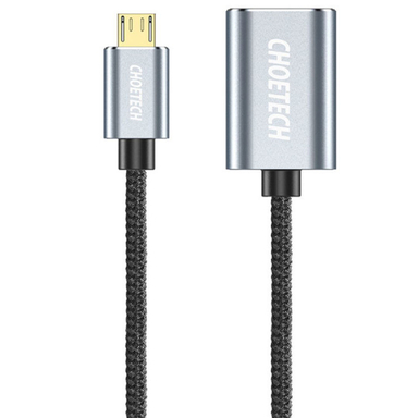 کابل تبدیل USB به microUSB چویتک مدل OTG AB0013