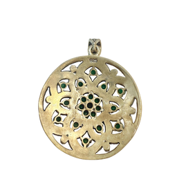 پلاک گردنبند نقره 925 عیار زنانه طرح عثمانی کد 45013 PLK