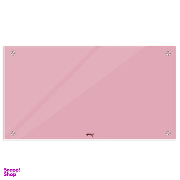 تخته وایت برد شیشه ای عکسنگ مدل LACOBEL-12060 سایز 120×60 سانتی متر