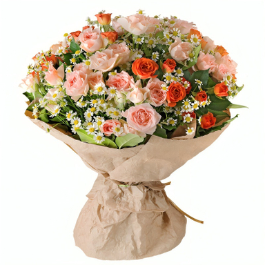 دسته گل رز بنیس فلاور کد ۲۳۳