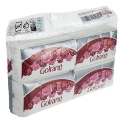 دستمال کاغذی گلرنگ مدل Flower بسته 4 عددی 250 برگ