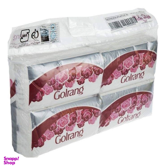 دستمال کاغذی گلرنگ مدل Flower بسته 4 عددی 250 برگ